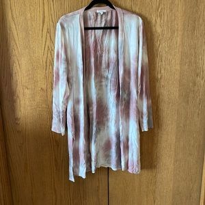 Tie dye cardigan